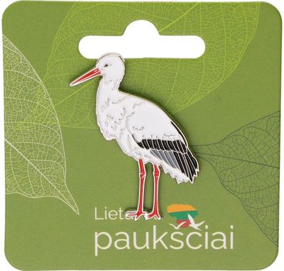 Ženkliukas Baltasis gandras