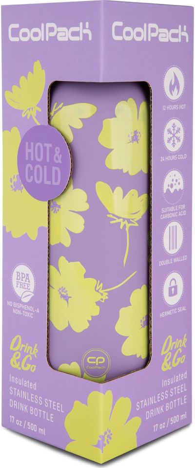 Termo gertuvė COOLPACK Lila, 500 ml