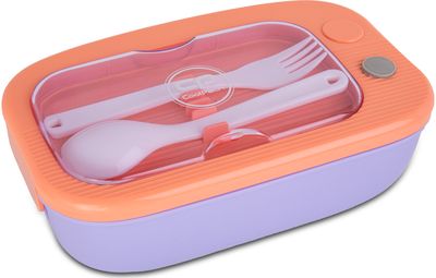 Priepiečių dėžutė su įrankiais COOLPACK, 1100 ml, violetinė/oranžinė