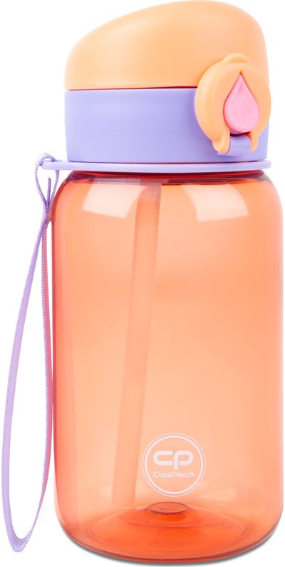 Plastikinė gertuvė COOLPACK, 500 ml, violetinė/oranžinė