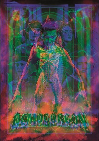 Dėlionė CLEMENTONI The Metamorphic Art Collection: Stranger Things – Eleven, 520 detalių, šviečianti