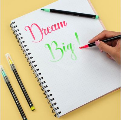 Teptukiniai flomasteriai LEGAMI Bright, dėžutėje, 12 sp.