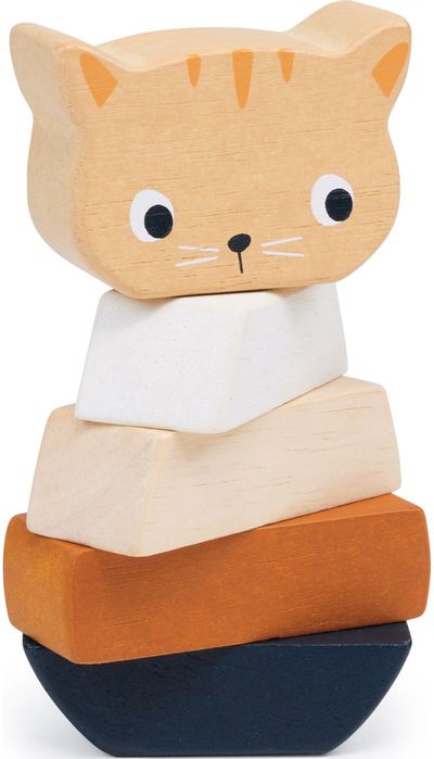Medinis žaislas suveriamas bokštas MENTARI Kačiukas