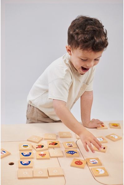 Medinis lavinamasis žaislas MENTARI Atminties žaidimas