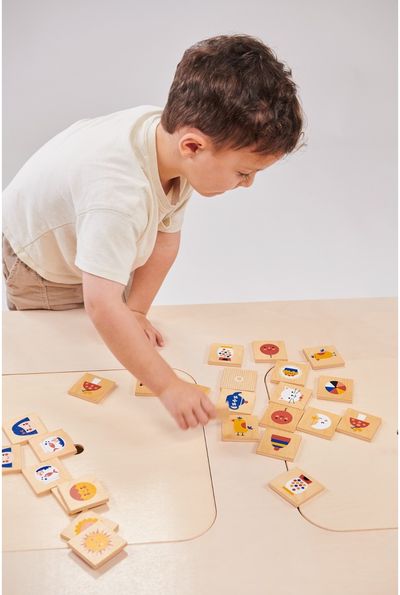 Medinis lavinamasis žaislas MENTARI Atminties žaidimas