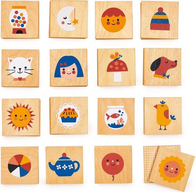 Medinis lavinamasis žaislas MENTARI Atminties žaidimas