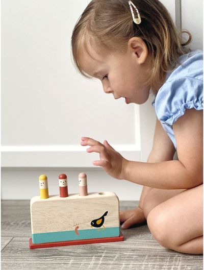 Medinis žaidimas MENTARI Paukštelio išlindimas