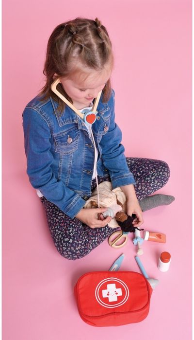 Medinis žaislas MENTARI Pirmoji pagalbos vaistinėlė