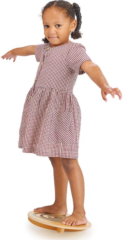 Medinis lavinamasis žaislas MENTARI Balansinė lenta