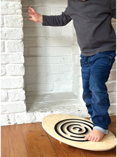 Medinis lavinamasis žaislas MENTARI Balansinė lenta