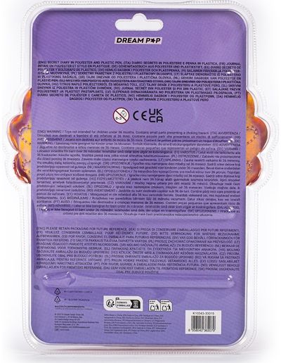 Dienoraštis TCD KIDS Axolotl, su tušinuku ir spynele, bl