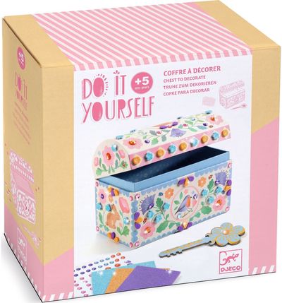 Kūrybinis rinkinys DJECO DIY Mosaics & Sticker paslapčių dėžutė