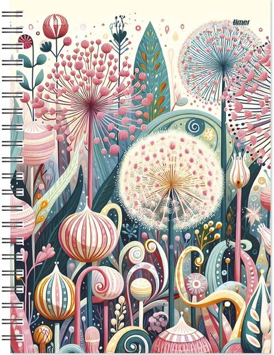 Mokslo knyga 2025/2026 Spiral Alice, 15 x 18 cm