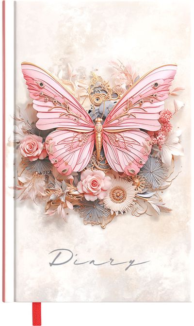 Stilingas jaunuolio kalendorius 2025/2026 Rose Butterfly