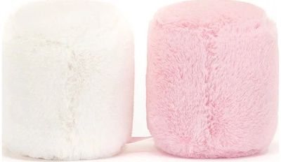 Pliušinis žaislas zefyrai JELLYCAT Amuseables Pink and White Marshmallows