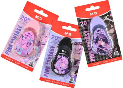 Korekcinė juostelė M&G Pink Fantasy, 5 mm x 20 m, įv. rūšių