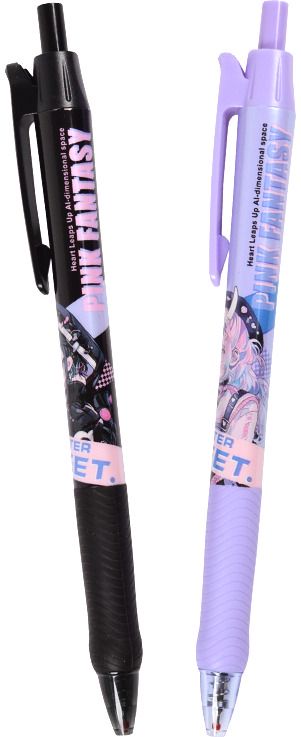 Automatinis tušinukas M&G Pink Fantasy RT, 0,7 mm, rašo mėlynai, 2 rūšių