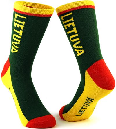 Moteriškos žalios kojinės Lietuva, 36–41 dydis