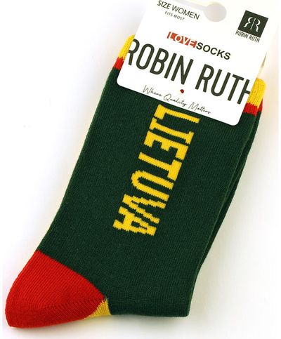 Moteriškos žalios kojinės Lietuva, 36–41 dydis