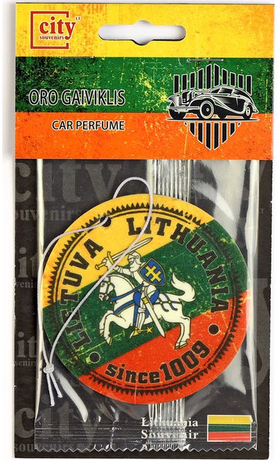 Automobilinis oro gaiviklis Lietuva Vytis 1009, kvapas Si Armani