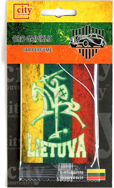 Automobilinis oro gaiviklis Lietuva Vytis, kvapas Black Plum