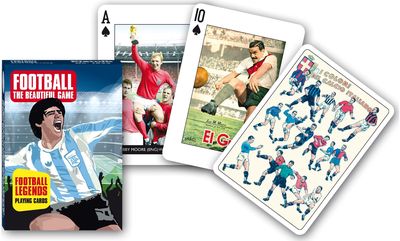 PIATNIK Žaidimo kortos Fotball Legends