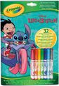 CRAYOLA Lilo&Stitch Spalvinimo ir veiklos albumas