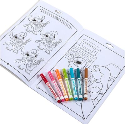 CRAYOLA Lilo&Stitch Spalvinimo ir veiklos albumas