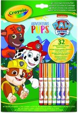 CRAYOLA PAW PATROL Spalvinimo knygelė Šuniukai-patruliai