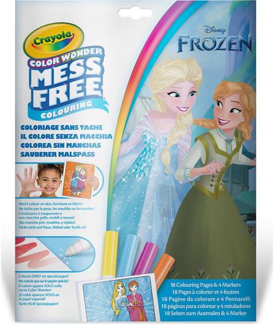 CRAYOLA FROZEN Spalvinimo rinkinys Color Wonder