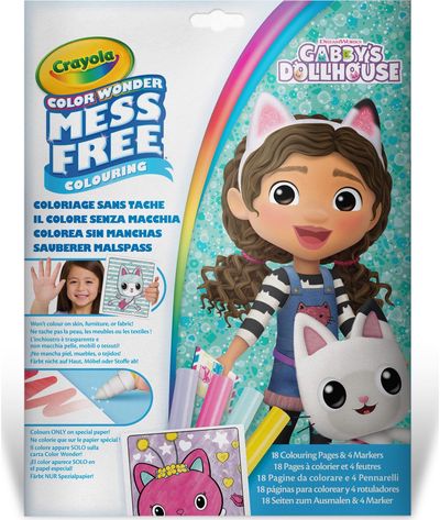 CRAYOLA GABBY´S DOLLHOUSE Spalvinimo rinkinys Color Wonder