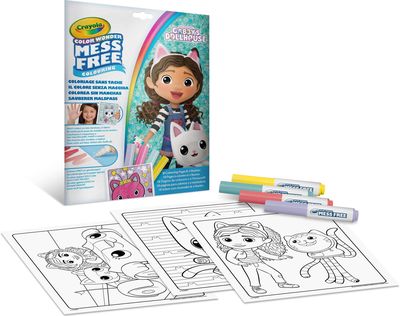 CRAYOLA GABBY´S DOLLHOUSE Spalvinimo rinkinys Color Wonder