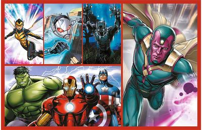 TREFL AVENGERS Dėlionių rinkinys, 2 x 70 det.