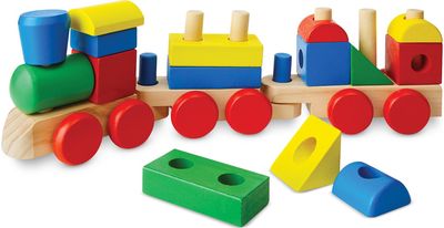 MELISSA & DOUG Traukinukas iš formelių