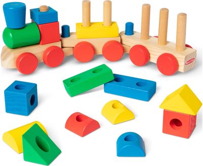 MELISSA & DOUG Traukinukas iš formelių