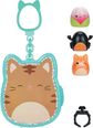 SQUISHMALLOWS CLIP-A-LONGS Herojai-siurprizai, 3 vnt., 2,5 cm