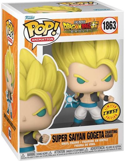 FUNKO POP! Vinilinė figūrėlė: Dragon Ball Super: Broly - Gogeta (w/ Chase)