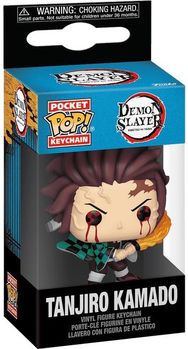 FUNKO POP! Raktų pakabutis: Demon Slayer - Tanjiro Kamado