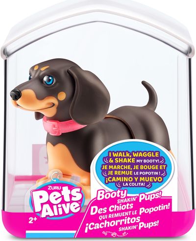 PETS ALIVE Interaktyvus užpakaliuką judinantis šuniukas