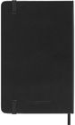 Darbo knyga Moleskine 18 mėn., 2025–26, 9 x 14 cm, juoda
