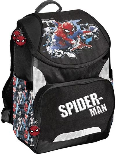 Forminė kuprinė PASO Spiderman, 34 cm