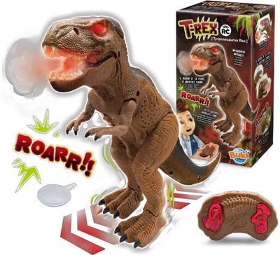 Dinozauras T-Rex RC BUKI valdomas pultu