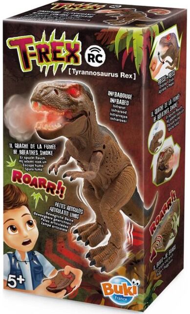 Dinozauras T-Rex RC BUKI valdomas pultu