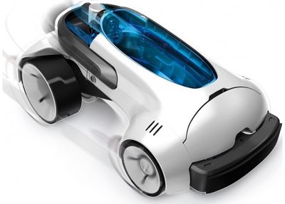 Konstruktorius BUKI Oru varomas lenktyninis automobilis 18,5 cm