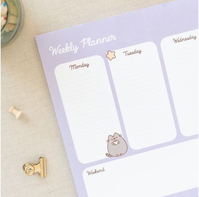 Savaitės planuoklis PUSHEEN THE CAT, A4