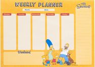 Savaitės planuoklis THE SIMPSONS, A4