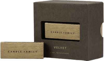 Automobilio kvapo laikiklis CF Velvet, ąžuolinis, su papildymu