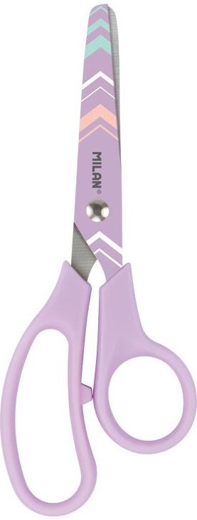 Žirklės MILAN Basic Pastel, 13,4 cm, violetinės spalvos