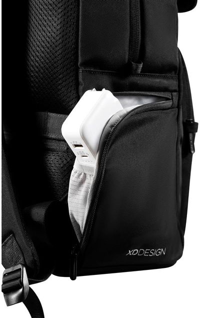 Kuprinė XD DESIGN Soft Daypack, juodos spalvos