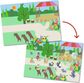 Kūrybinis lipdukų rinkinys DJECO Thick stickers Fanfare